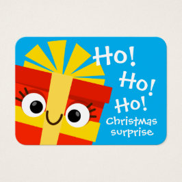 子供のためのカートゥーン クリスマス ギフト カード – サプライズ