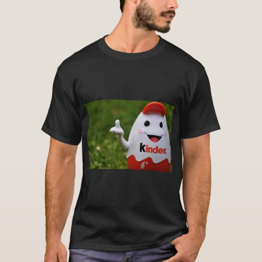 子供のためのチョコレートのお菓子Tシャツ Tシャツ (正面)