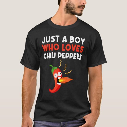 子供のためのチリペッパースパイシーHabanero Chile Tシャツ (正面)