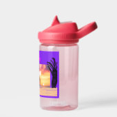 子供のためのトロピカルビーチの動物 ウォーターボトル (左面)