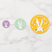 子供のためのバスケットを持って来るイースター卵を収集するには コンフェッティ (正面)