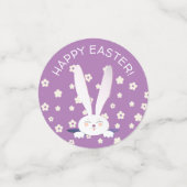 子供のためのバスケットを持って来るイースター卵を収集するには コンフェッティ (スモール正面)