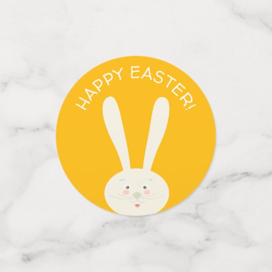 子供のためのバスケットを持って来るイースター卵を収集するには コンフェッティ (スモール正面)