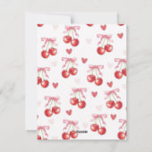 💕 子供のためのバレンタイン写真カード シーズンカード (裏面)