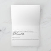 子供のためのピクニックバースデーパーティー招待状 招待状 (内部)