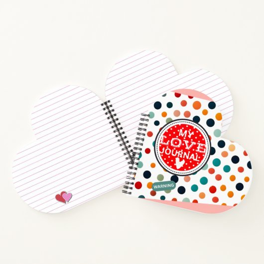 子供のためのラブジャーナル ノートブック (内部)