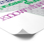 子供のための人生のルール ポスター (角)