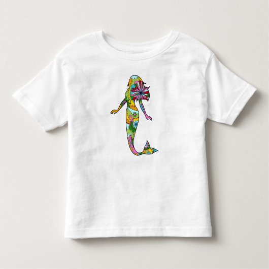 子供のための人魚 トドラーTシャツ (正面)