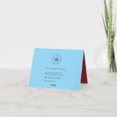 子供のための企業のホリデーカード - 2025 シーズンカード (裏面)