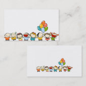 子供のための名刺 名刺 (正面/裏面)