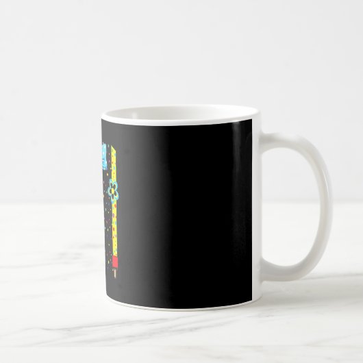子供のための女性用おかしいピエロの衣装 コーヒーマグカップ (右)