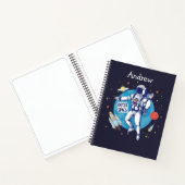 子供のための宇宙スケッチ ノートブック (内部)