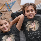 子供のための愛する人の思い出 | 写真追悼Tシャツ Tシャツ