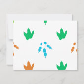 子供のための感謝カードを埋めよう サンキューカード (裏面)