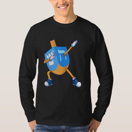 子供のための楽しいハヌカ・チャヌカのお祭りダビングドライデル G Tシャツ (正面)
