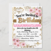 子供のための楽しいユニークな誕生日招待状 招待状 (正面)