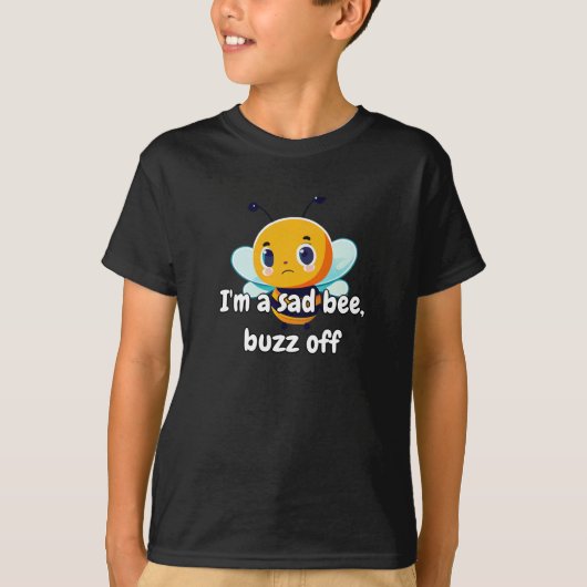 子供のための楽しい・クール・ユニークな最高のビーシャツ Tシャツ (正面)