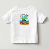 🏝️ 子供のための海洋冒険カルーン 🦀 トドラーTシャツ (裏面)