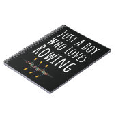 子供のための漕ぐギフト ジュニア用ロウイングマシン ノートブック (左側)