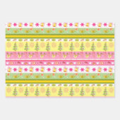 🎄子供のための甘いクリスマスパターン003 ラッピングペーパーシート (正面2)