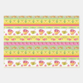 🎄子供のための甘いクリスマスパターン003 ラッピングペーパーシート (正面)