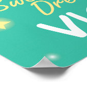 子供のための甘い夢デザイン。 ポスター (角)