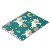 子供のための緑のユニコーン ノートブック (左側)