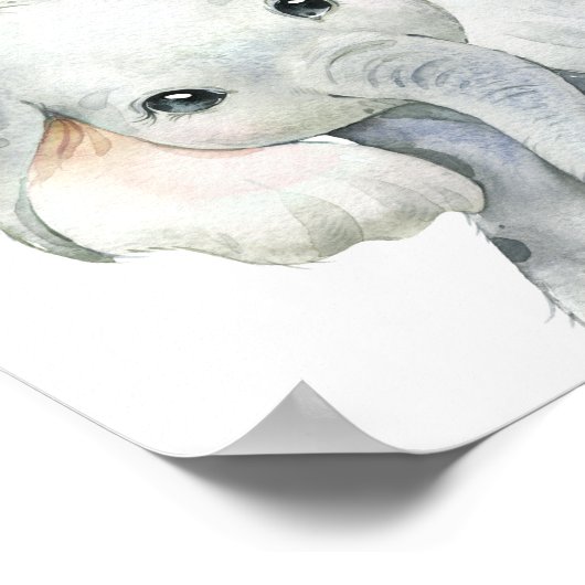 子供のための聖書の詩ポスター いつだって神様は私と一緒 ポスター (角)