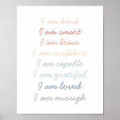 子供のための虹の肯定 ポスター (正面)