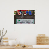 子供のための遊び場1リザーブオエンファントP ポスター (キッチン)