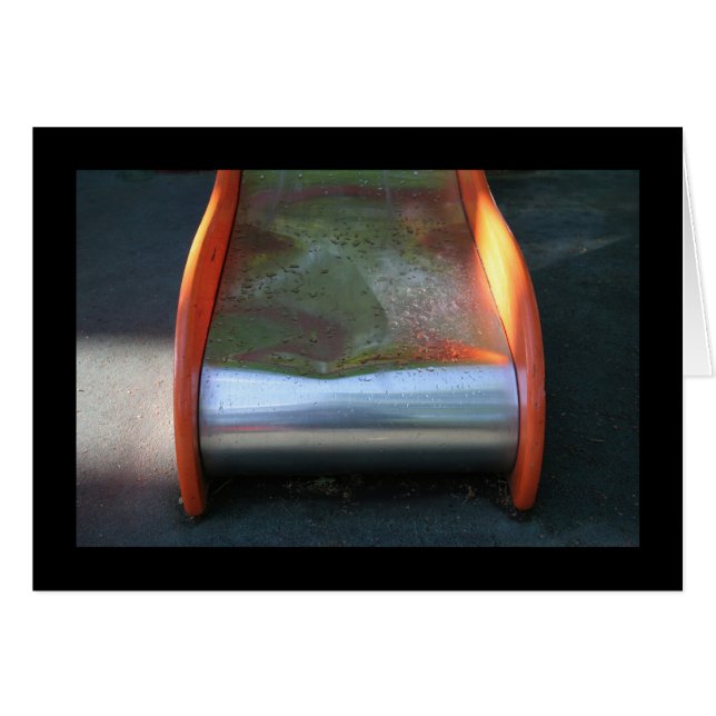 子供のための遊び場10雨のカード後スライド (正面横)