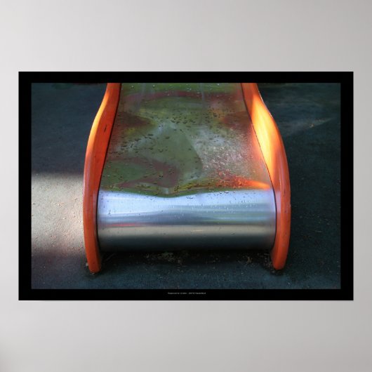 子供のための遊び場10雨の後のスライドのポスター ポスター (正面)