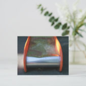 子供のための遊び場10雨の後のスライドPostC ポストカード (スタンド正面)