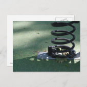 子供のための遊び場16メタル春はがき ポストカード (正面/裏面)