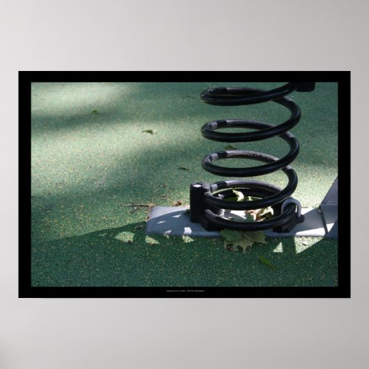 子供のための遊び場16金属春ポスター ポスター (正面)