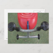 子供のための遊び場22 Red Teeter-totter pc ポストカード (正面/裏面)