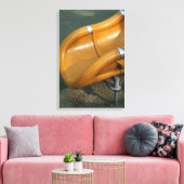 子供のための遊び場32黄色のスライドキャンバス キャンバスプリント (インサイチュ (リビング))