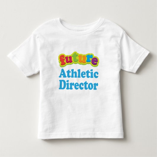 子供のための運動ディレクター(未来) トドラーTシャツ (正面)