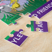 子供のための過越の子供の恐竜のシーダーパズル ジグソーパズル (側面)