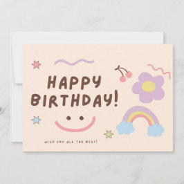 子供のための面白い誕生日カード