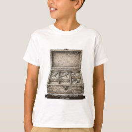 子供のための面白い釣り Tシャツ