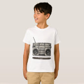 子供のための面白い6-7のミーム Tシャツ (正面フル)
