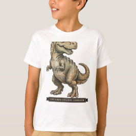 子供のための面白いTレックス Tシャツ