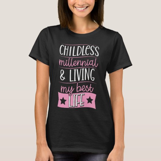 子供のない千年紀と私の最高の生活1 Tシャツ (正面)