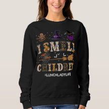 子供のにおいが気になるランチレディハロウィンTシャツ