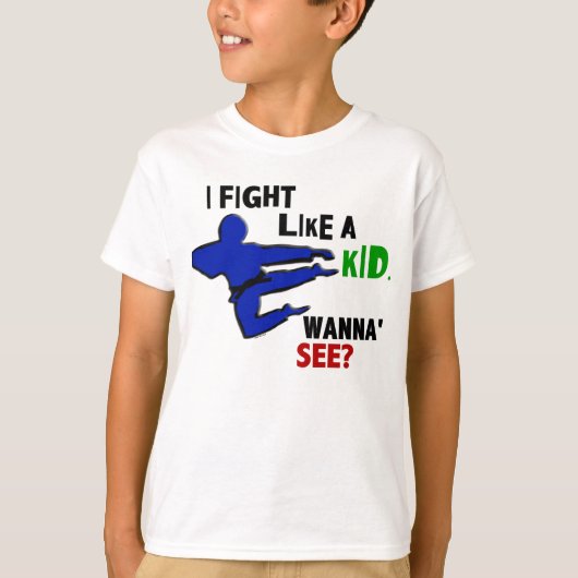 子供のように戦う1.1 Tシャツ (正面)