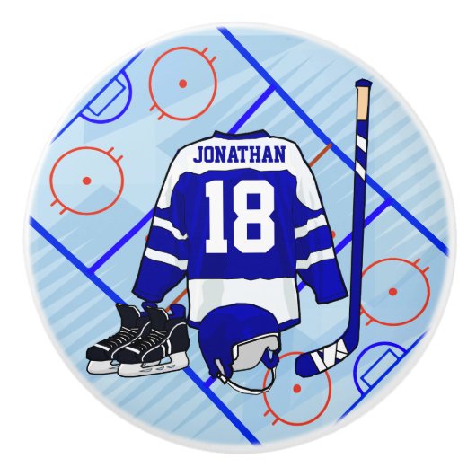 子供のアイスホッケーの寝室およびEnの続きのコレクション セラミックノブ (正面)