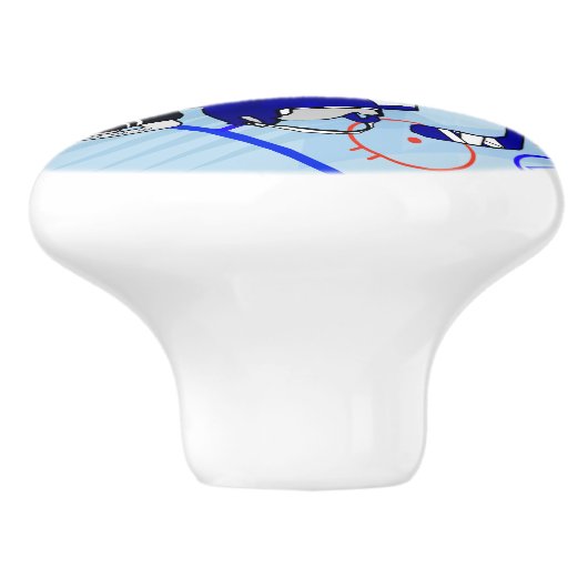 子供のアイスホッケーの寝室およびEnの続きのコレクション セラミックノブ (側面)