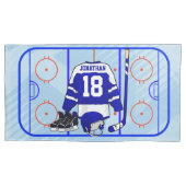 子供のアイスホッケーの寝室およびEnの続きのコレクション 枕カバー (正面)