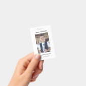 子供のアレルギー警報ICOEカスタムな写真の警告のバッジ バッジ (手持ち)